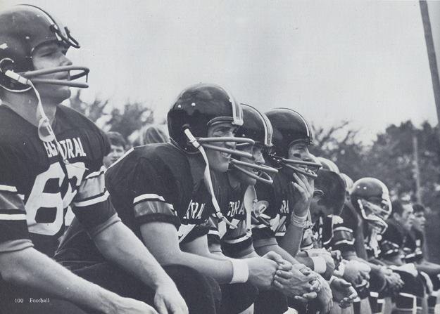 Tiger Football Team: eam Record for 1969: 8-1-1.