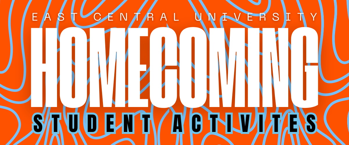 Homecoming activities banner