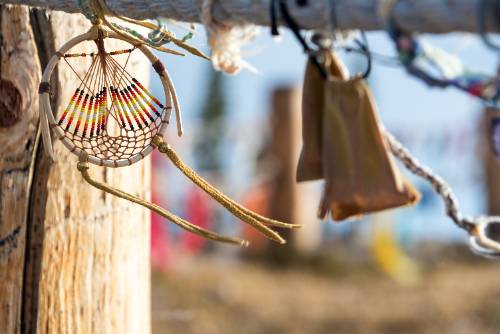 dreamcatcher in the wind