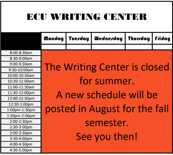 Writing Center 