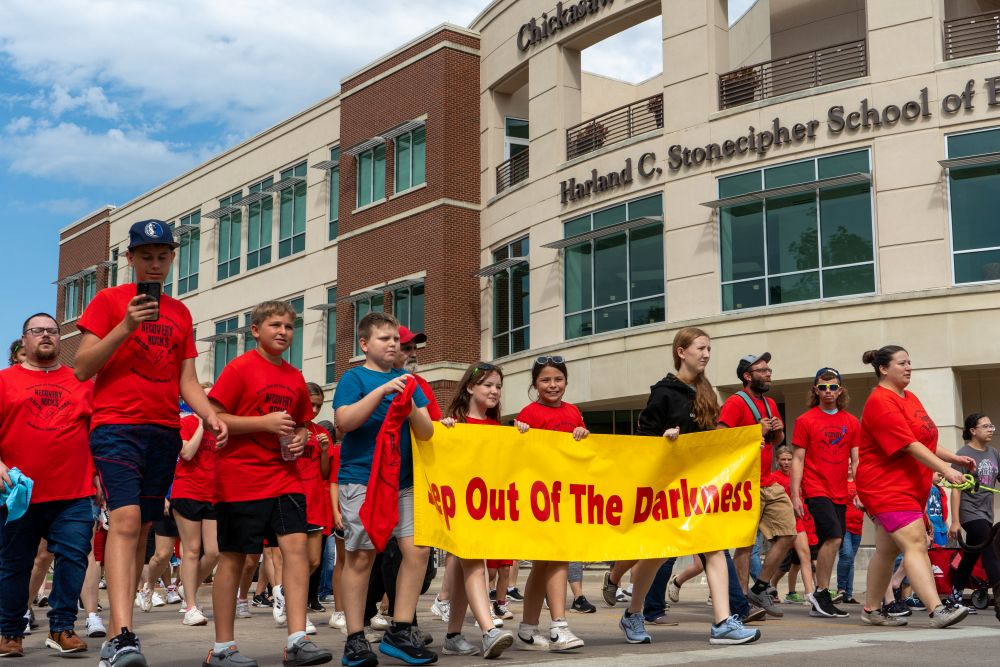 Step out of the Darkness Prayer March