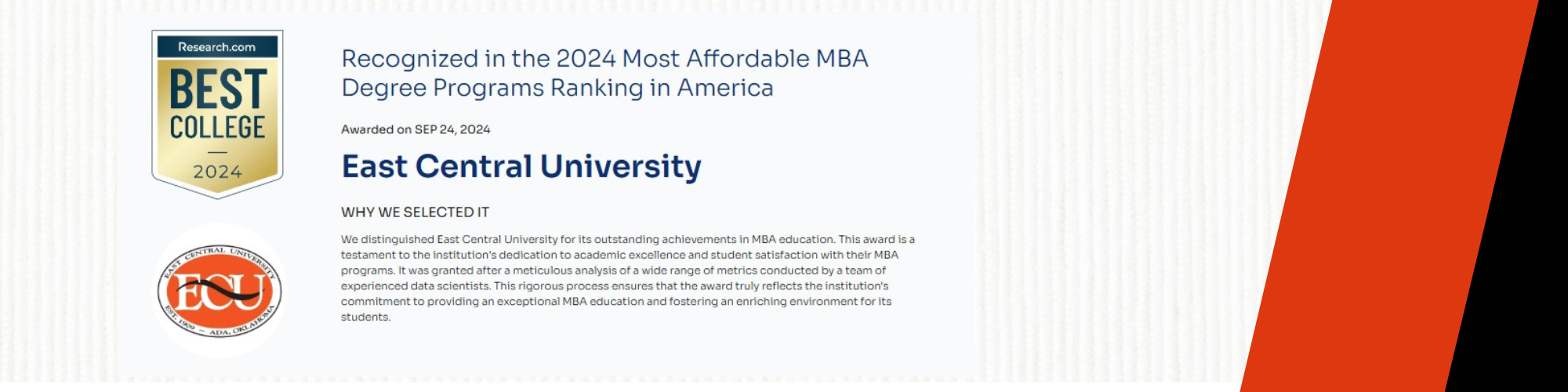 2024 Most Affordable MBA Degree Programs Ranking in America