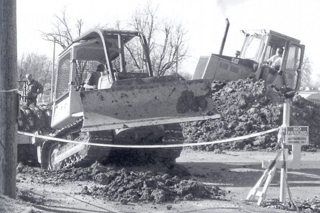 Construction of Hallie Brown Ford Fine Arts Center