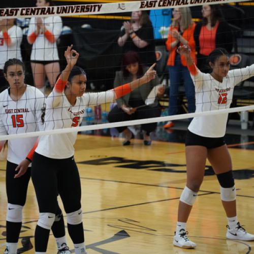 ECU Volleyball vs SWOSU 9.26.24