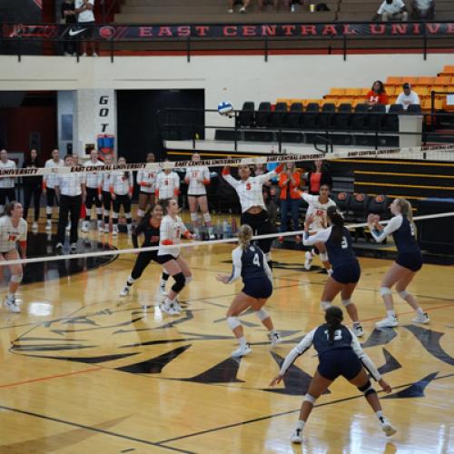 ECU Volleyball vs SWOSU 9.26.24