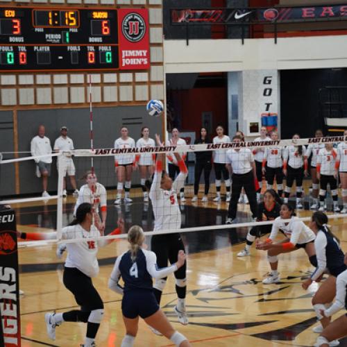 ECU Volleyball vs SWOSU 9.26.24