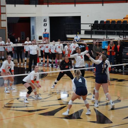 ECU Volleyball vs SWOSU 9.26.24