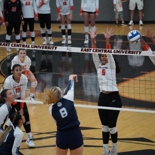 ECU Volleyball vs SWOSU 9.26.24