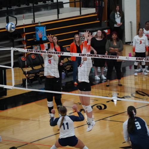 ECU Volleyball vs SWOSU 9.26.24