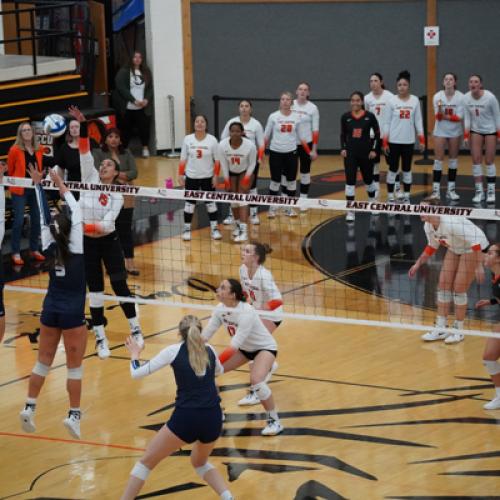 ECU Volleyball vs SWOSU 9.26.24