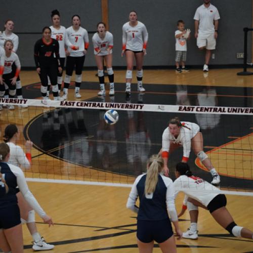 ECU Volleyball vs SWOSU 9.26.24