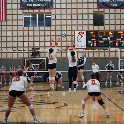 ECU Volleyball vs SWOSU 9.26.24