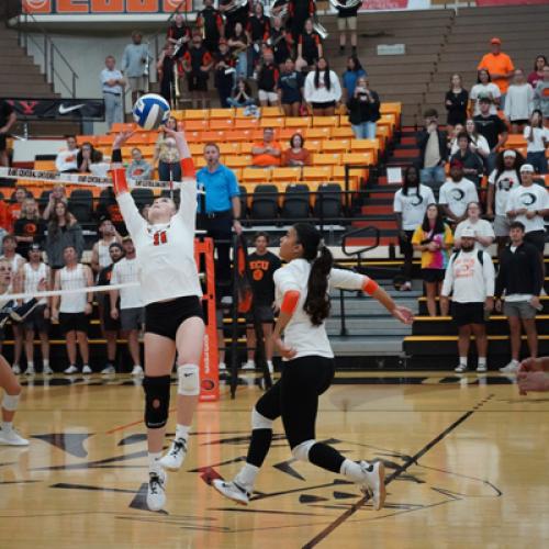 ECU Volleyball vs SWOSU 9.26.24