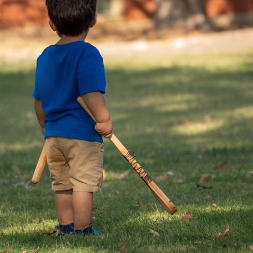 Stickball on the Lawn 24