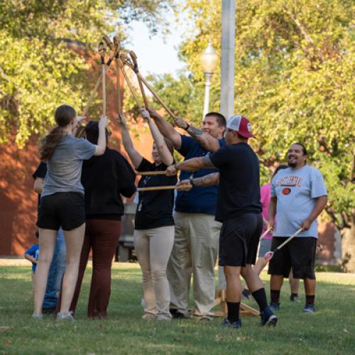 Stickball on the Lawn 24