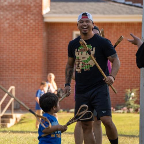 Stickball on the Lawn 24