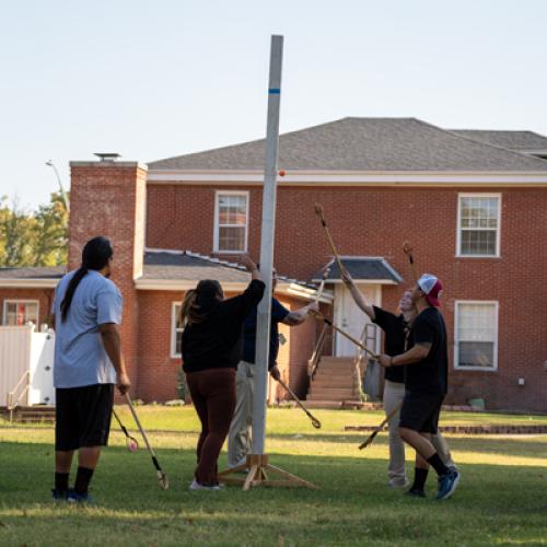 Stickball on the Lawn 24