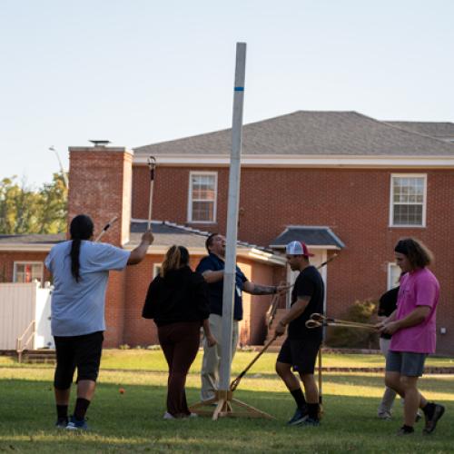 Stickball on the Lawn 24