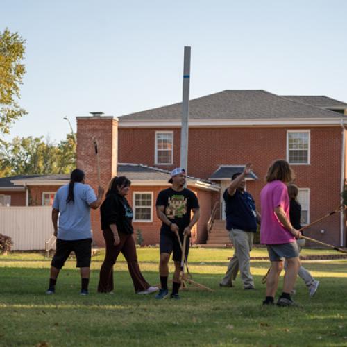 Stickball on the Lawn 24