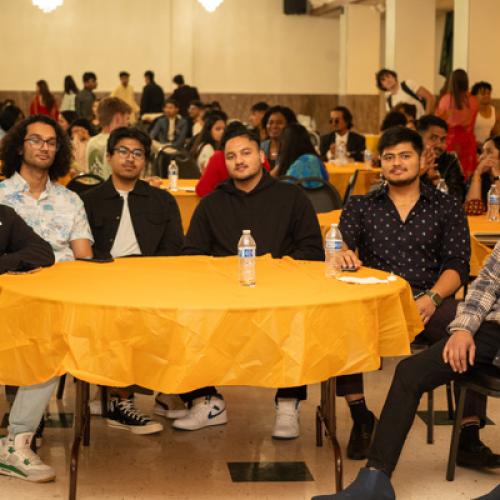 Students at Diwali Night