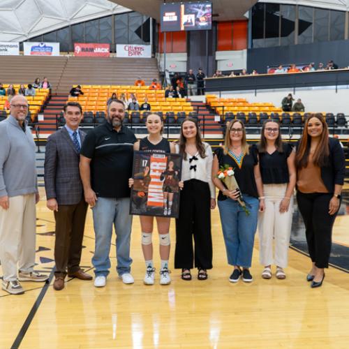 Volleyballl vs SNU Senior Night