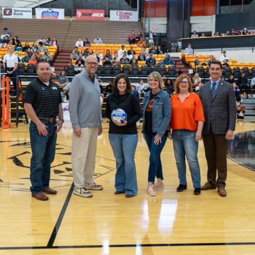 Volleyballl vs SNU Senior Night