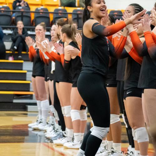 Volleyballl vs SNU Senior Night