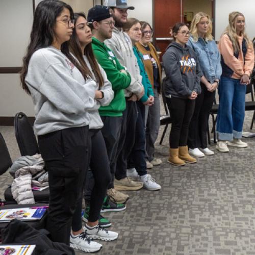 Student Teachers at Lions Quest Training 