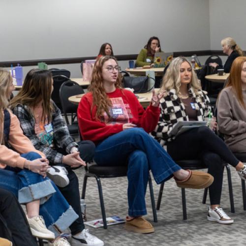 Student Teachers at Lions Quest Training 