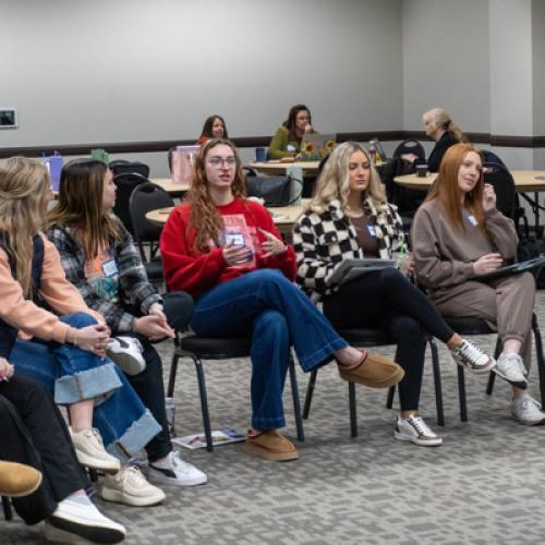 Student Teachers at Lions Quest Training 