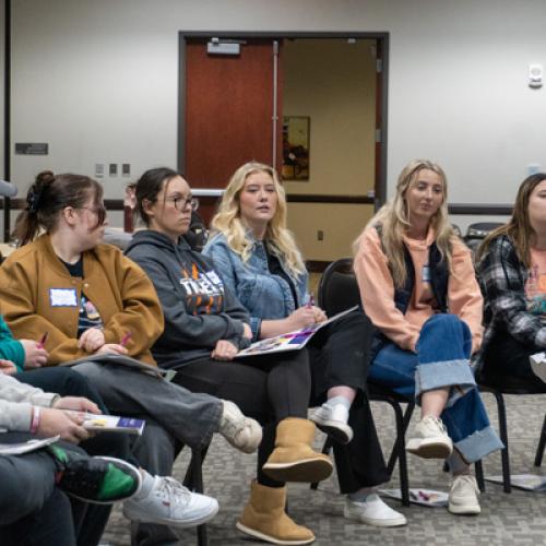 Student Teachers at Lions Quest Training 