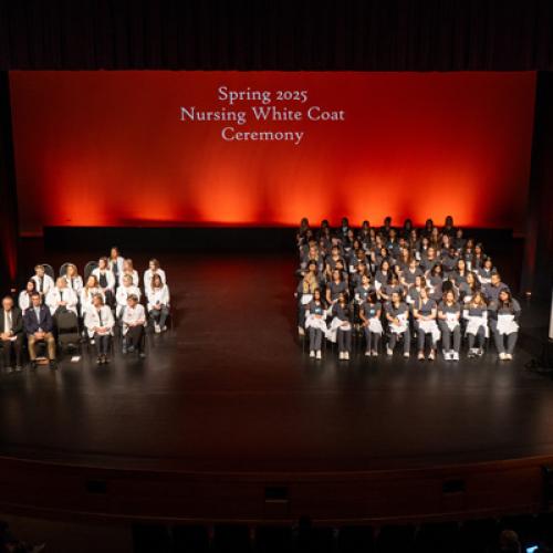 School of Nursing White Coat Ceremony