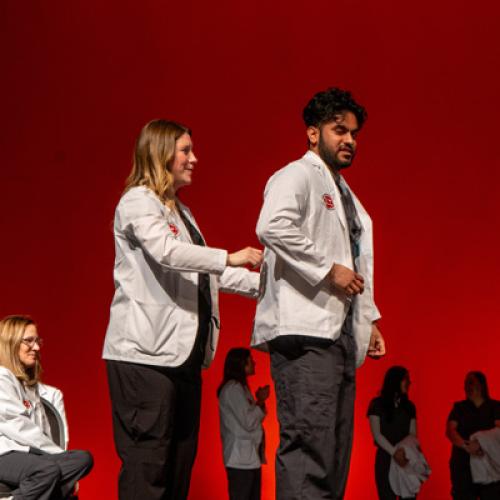 School of Nursing White Coat Ceremony