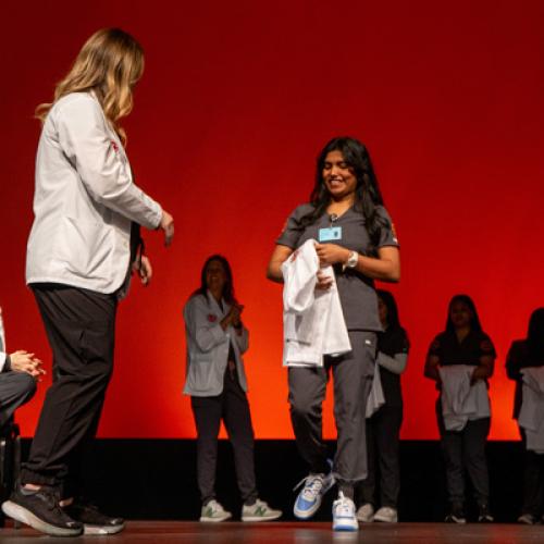 School of Nursing White Coat Ceremony