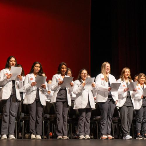 School of Nursing White Coat Ceremony