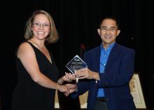 Sierra Howry receives national award