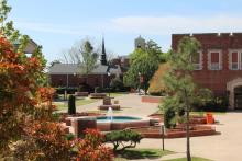 Campus view during the Fall