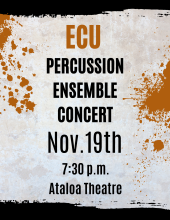 Percussion Ensemble concert