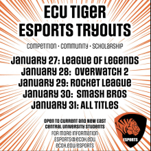 Esports tryouts