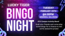 Bingo night flyer